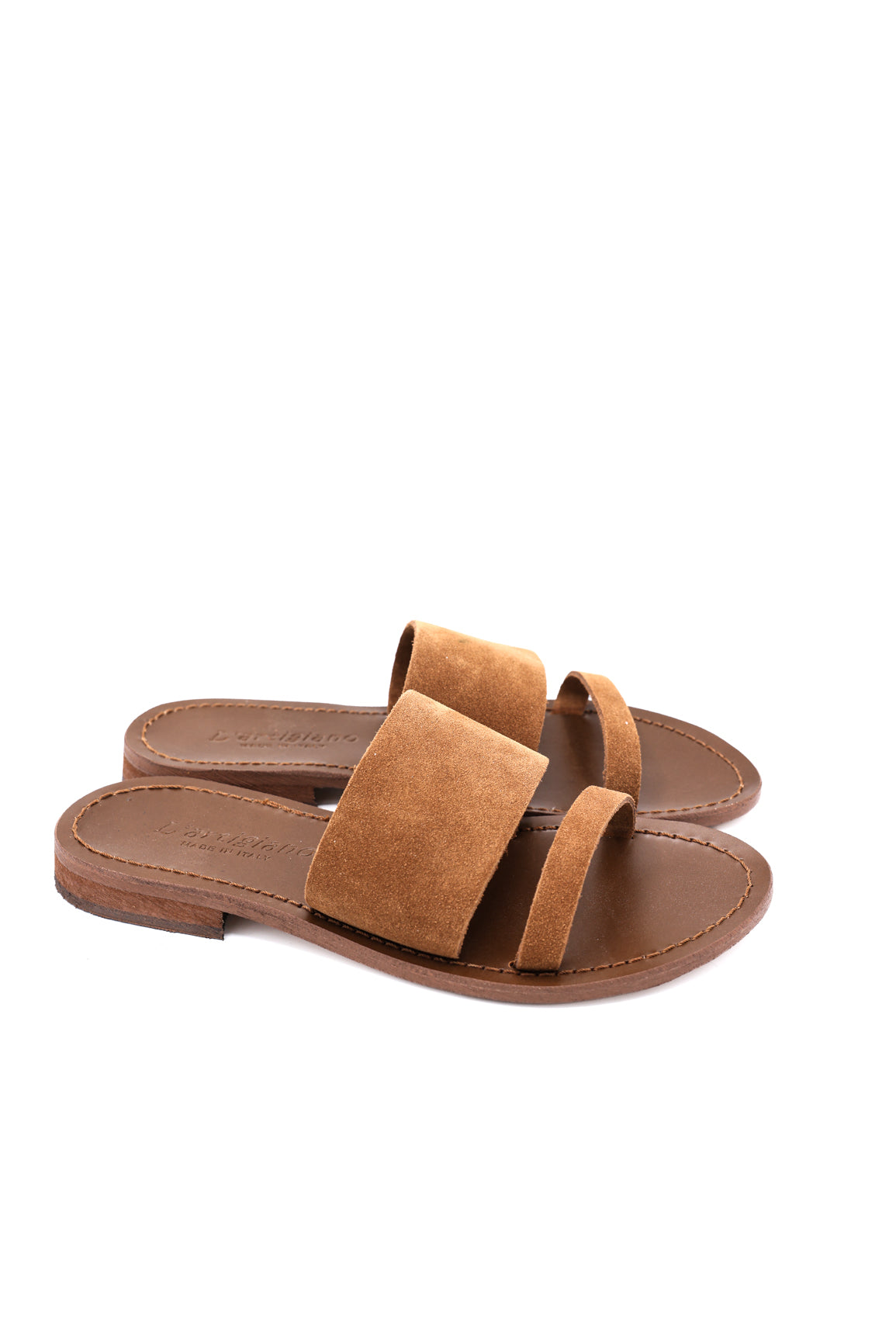 Antichi Romani Sandali 26068 Camoscio Clove