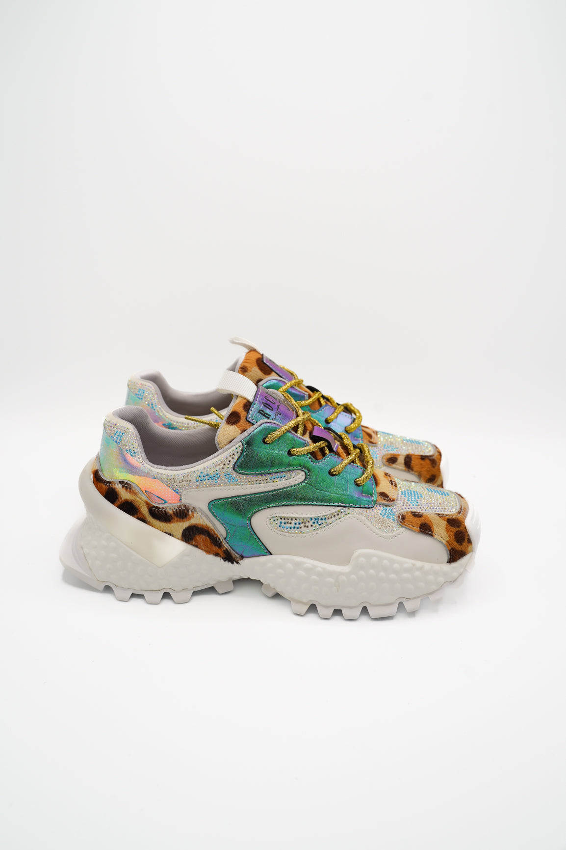 Rock Sneakers 76103B Leopart