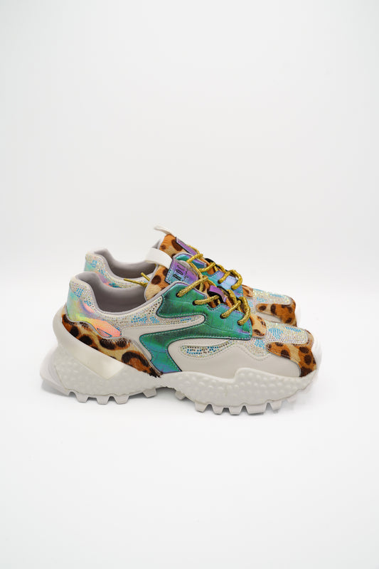 Rock Sneakers 76103B Leopart