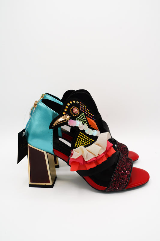 Rock Sandali 85857B Black multi