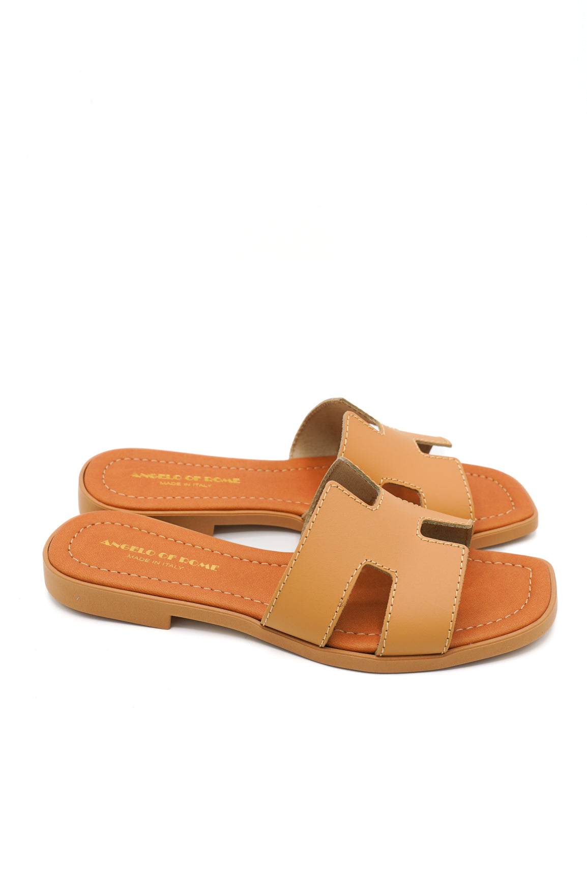 Angelo Of Rome Ciabattine Style 15 Naturale