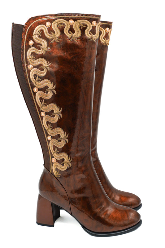 Rock Away Stivali 84693C Brown