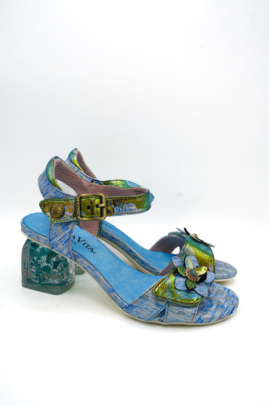 Laura Vita Sandali Framboiseo 16 Ciel