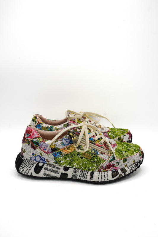 Laura Vita Sneakers Burton 11 Vert