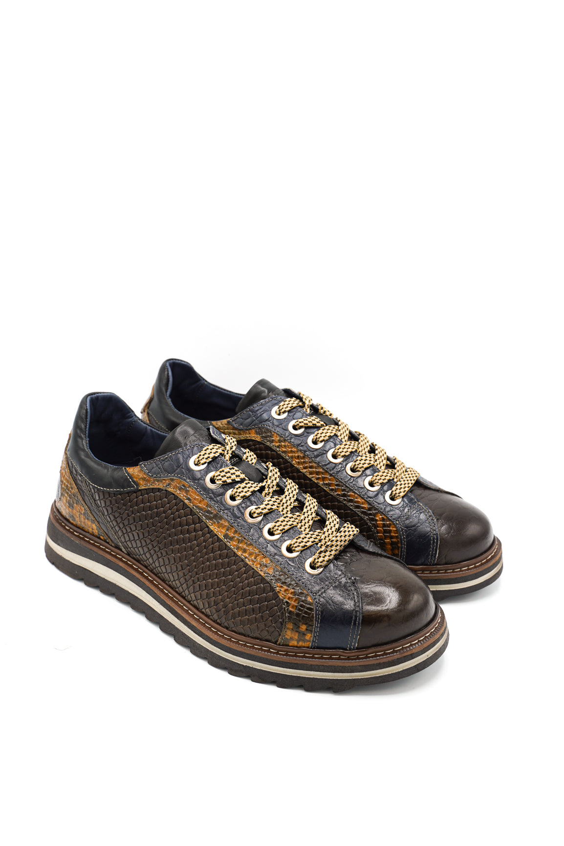 Zen Stringate Pelle 076002