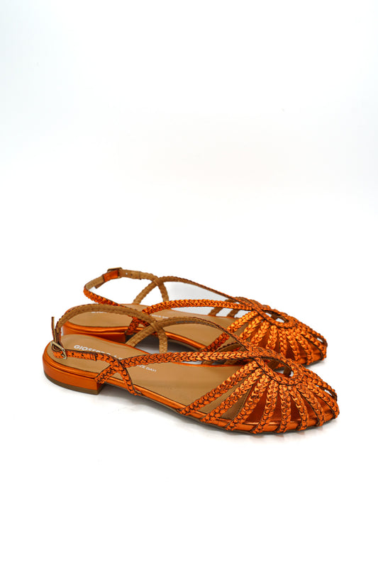 Gioseppo Slingback Hingham Orange