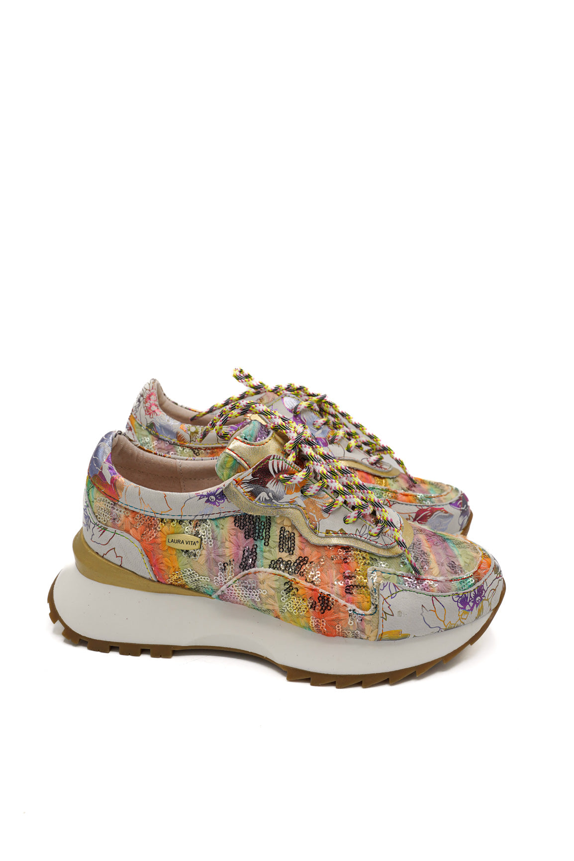 Laura Vita Sneakers Tellao 06 Beige