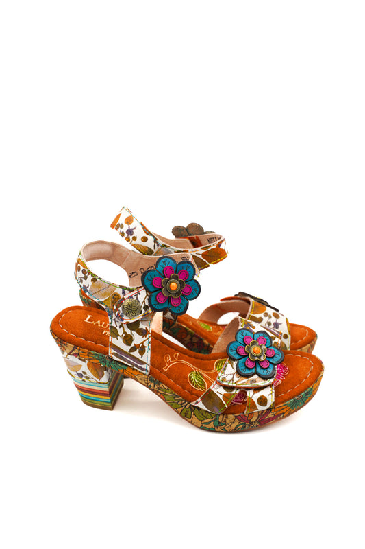Laura Vita Sandali Nellao 36 Camel
