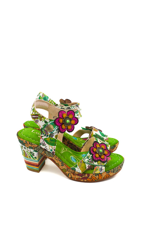 Laura Vita Sandali Nellao 36 Vert