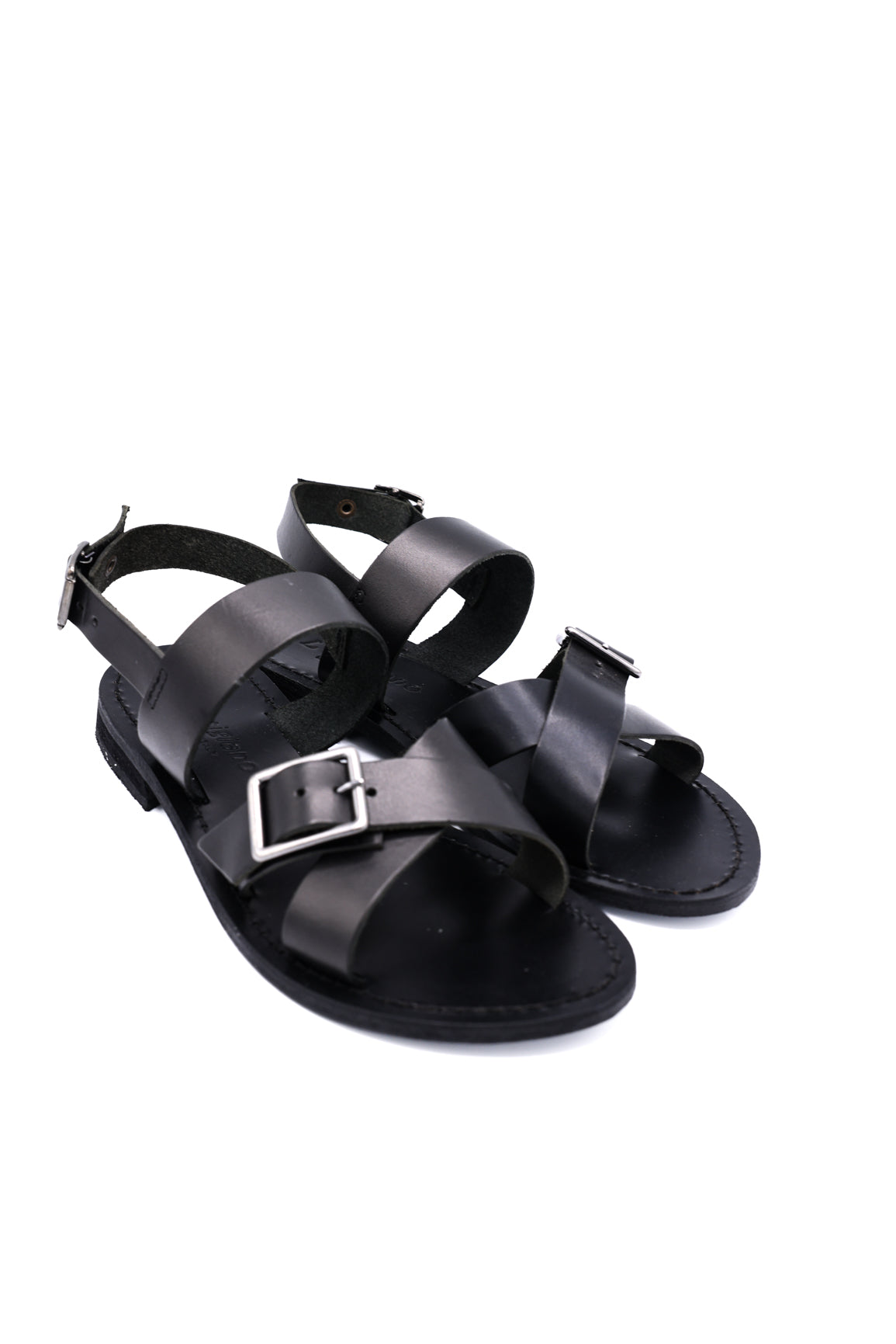 Antichi Romani Sandali 24065 Nero