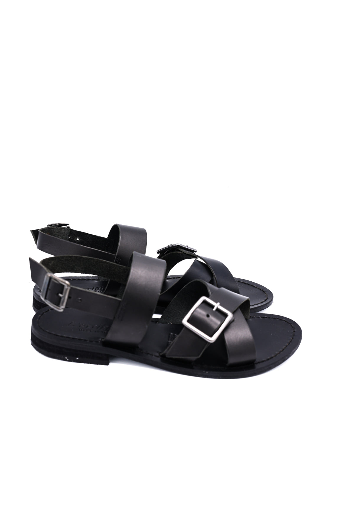 Antichi Romani Sandali 24065 Nero