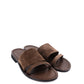 Antichi Romani Sandali 26068 Camoscio Pepe