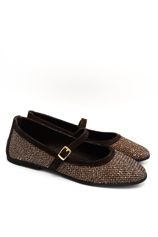 Shaddy Ballerine 261557 Vison/Bitter