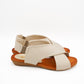 Sofia Mare Sandali Zenne Deri Beige