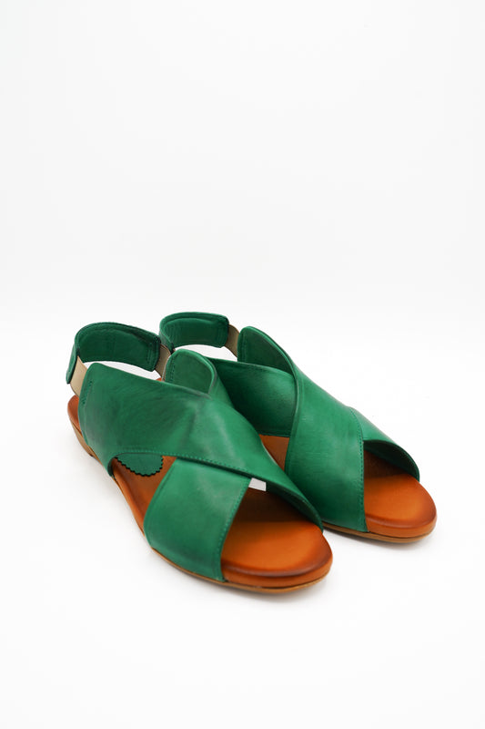 Sofia Mare Sandali Zenne Deri Verde