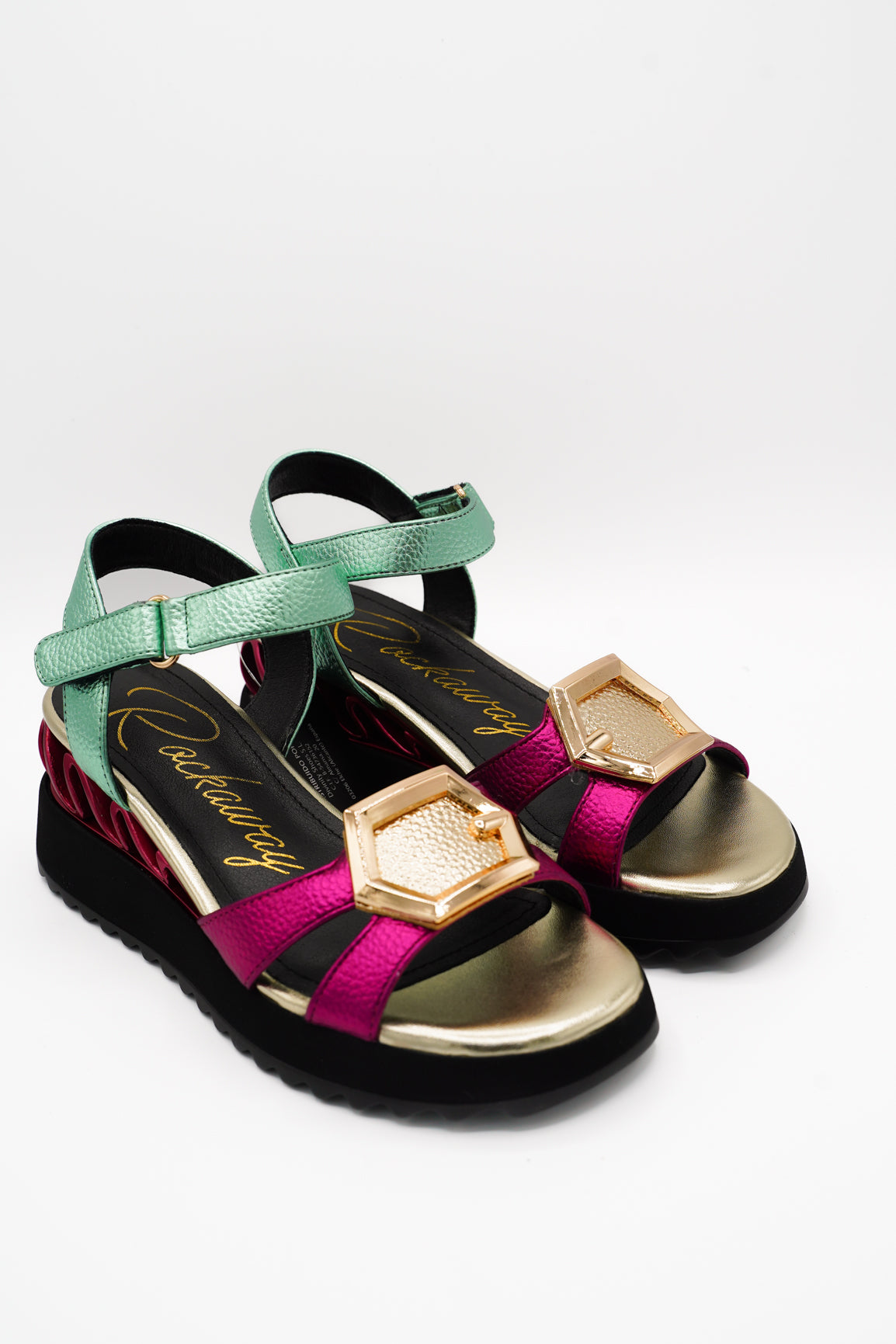 Rock Sandali 85836B Fushia multi