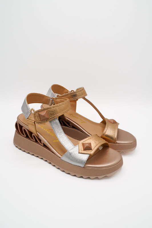 Rock Sandali 85803D Rose gold/Silver