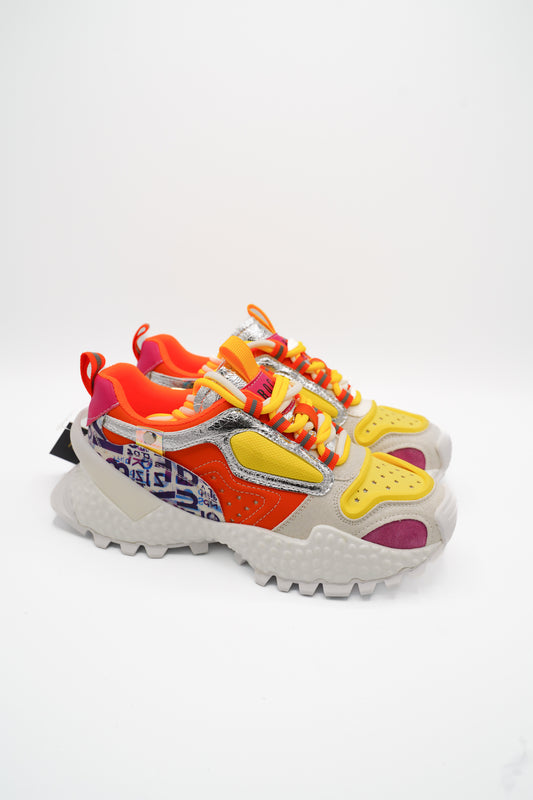 Rock Sneakers 76109A Orange