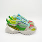 Rock Sneakers 76109B Green