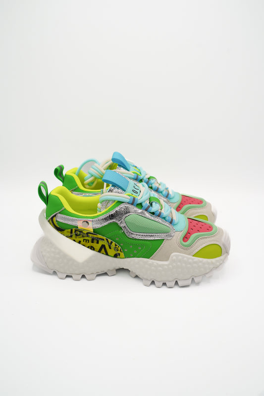 Rock Sneakers 76109B Green