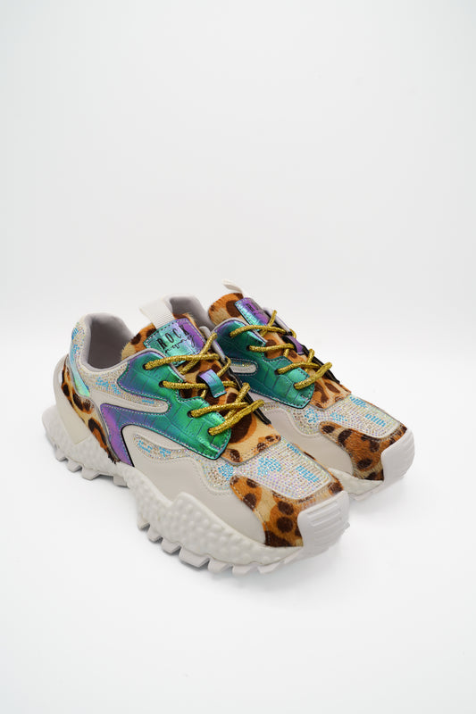 Rock Sneakers 76103B Leopart