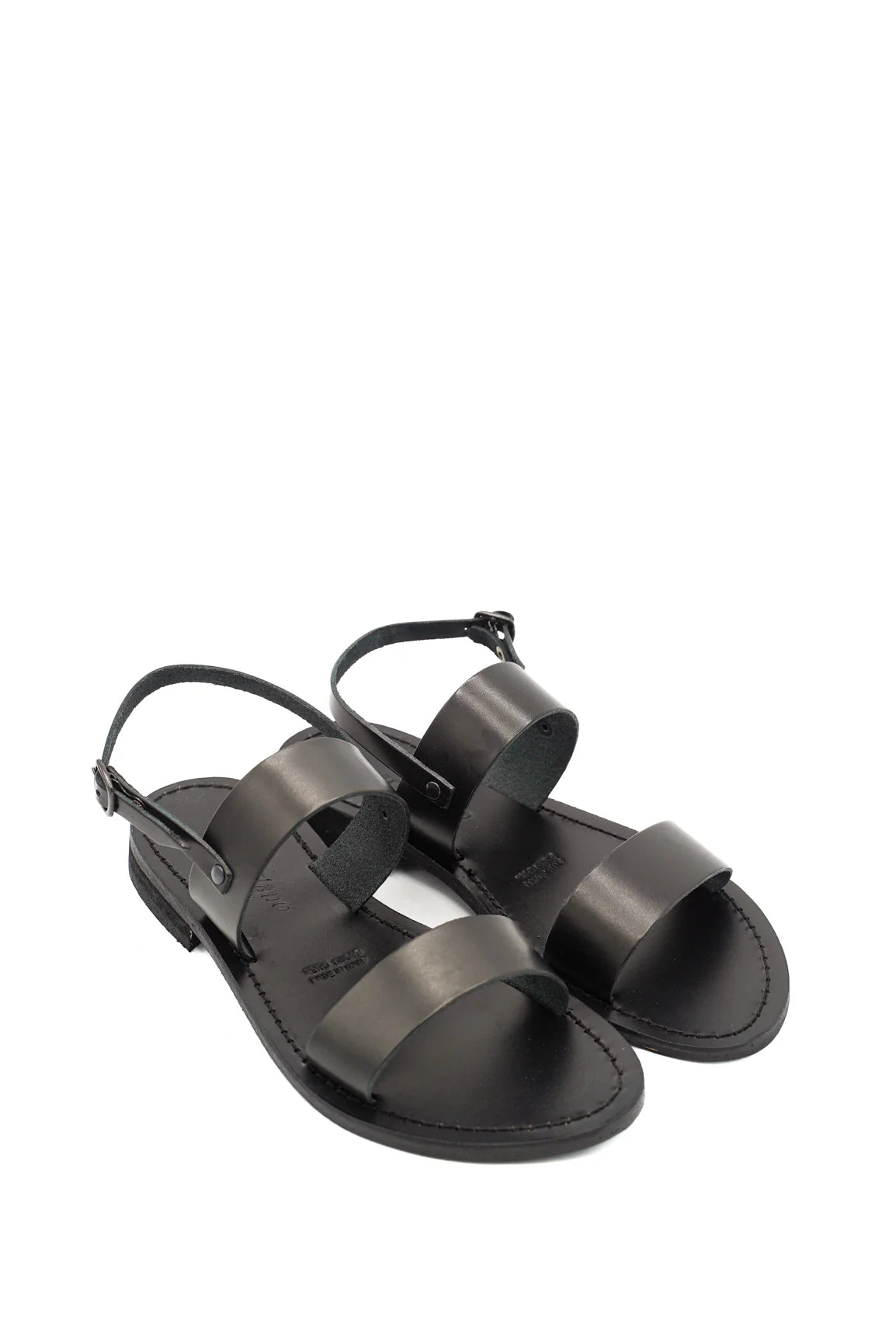 Antichi Romani Sandali 010 Nero