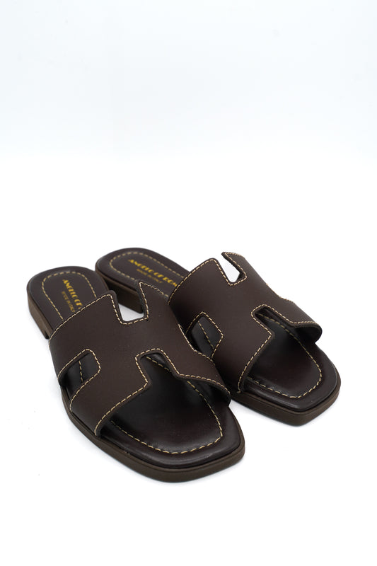 Angelo Of Rome Ciabattine Style 15 Testa di moro