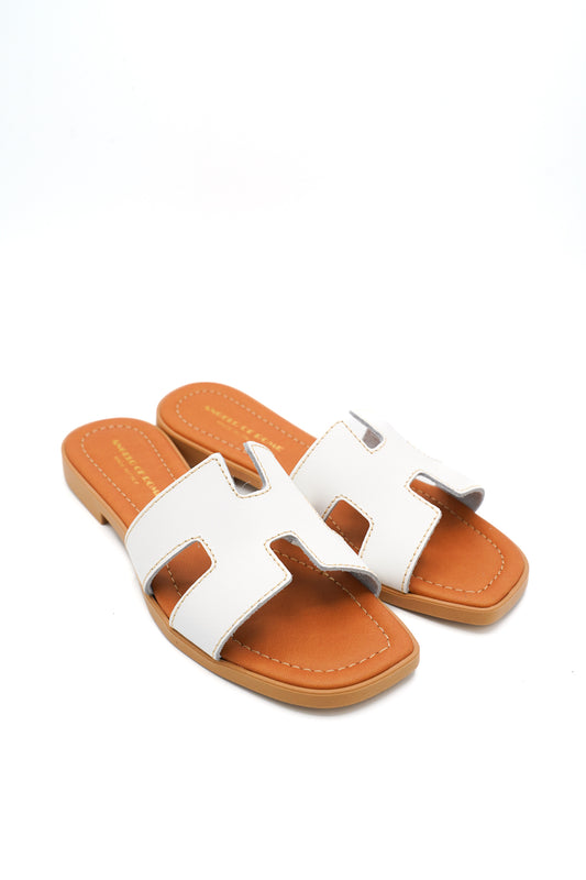 Angelo Of Rome Ciabattine Style 15 Bianco