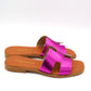 Angelo Of Rome Ciabattine Style 1 Fuxia