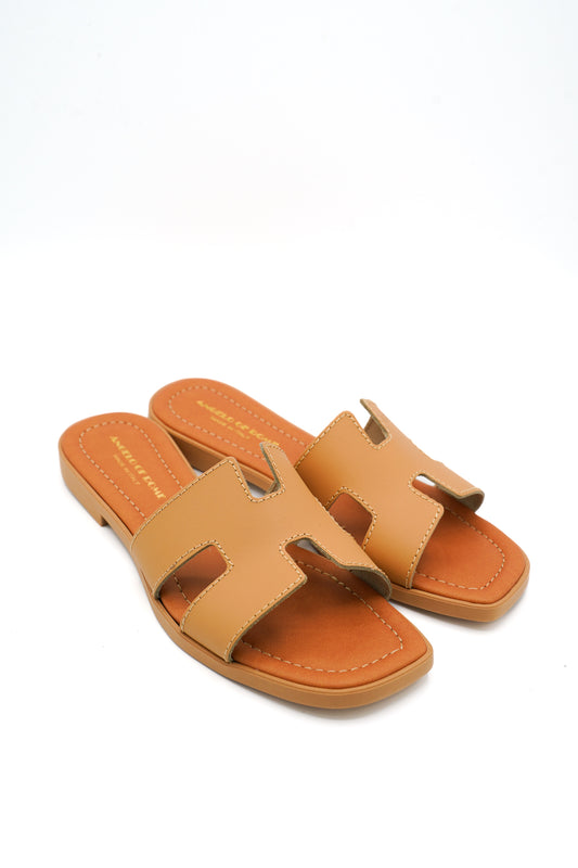 Angelo Of Rome Ciabattine Style 15 Naturale