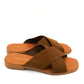 Angelo Of Rome Ciabattine Style 52 Taupe