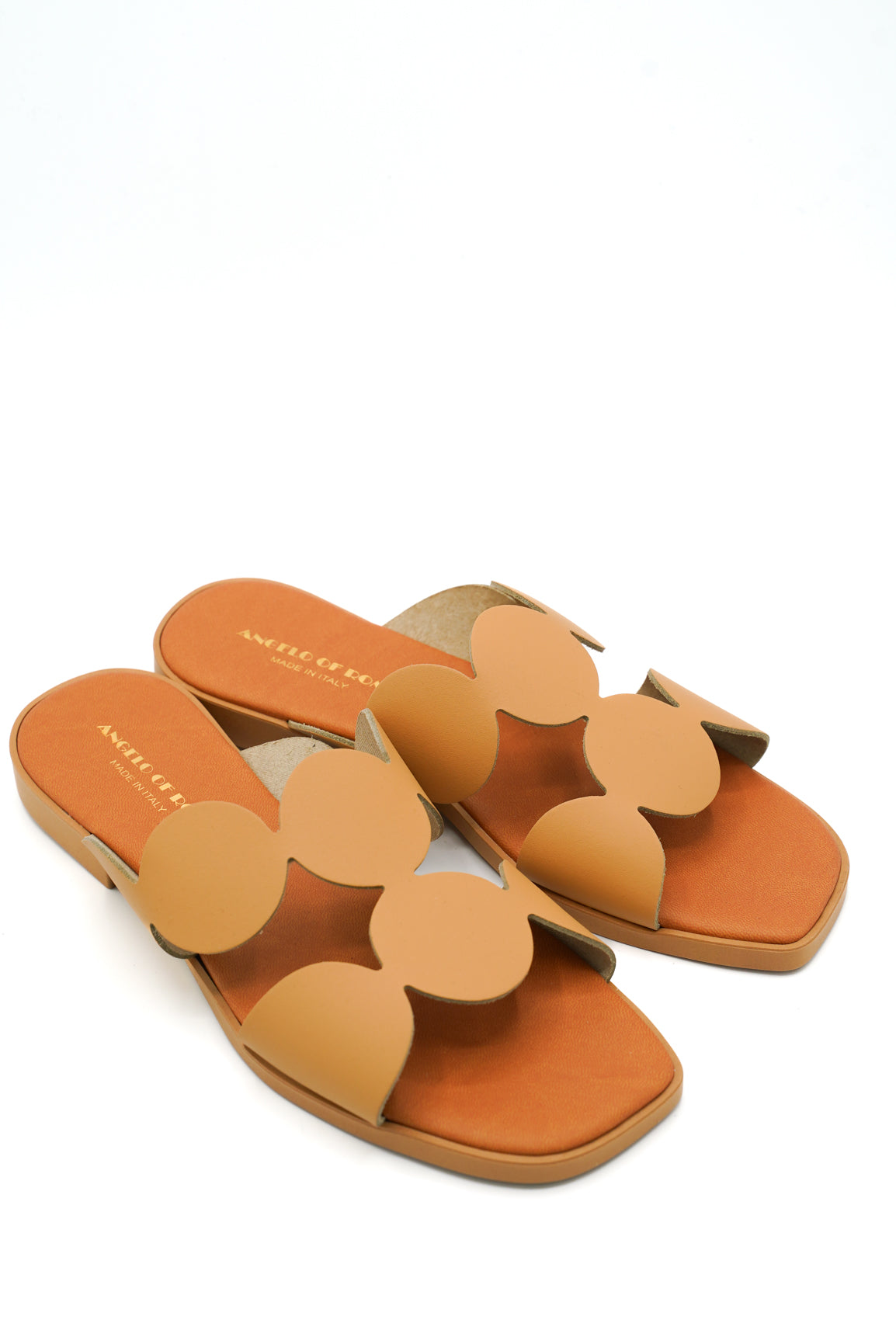 Angelo Of Rome Ciabattine Style 26 Naturale