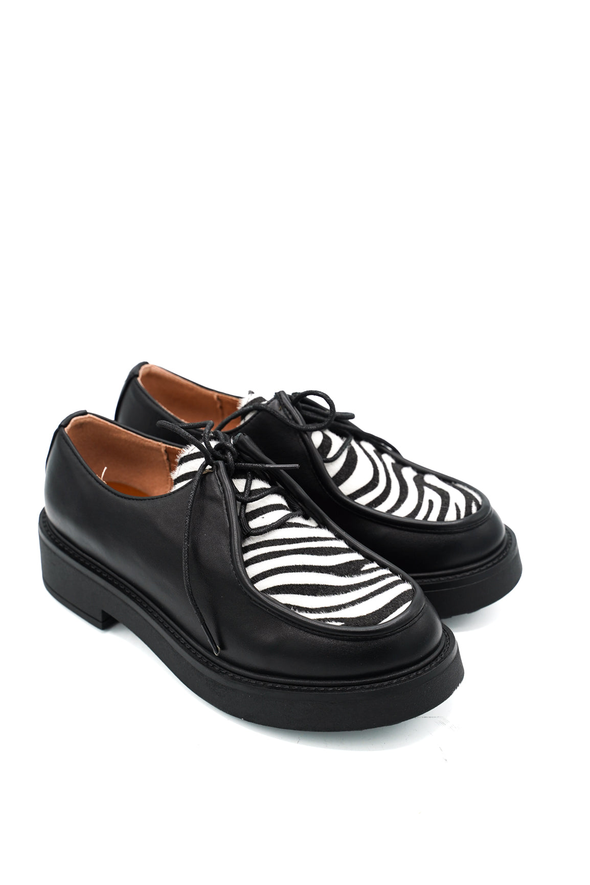 Angelo of Rome Mocassini CR4701 Nero/Zebra