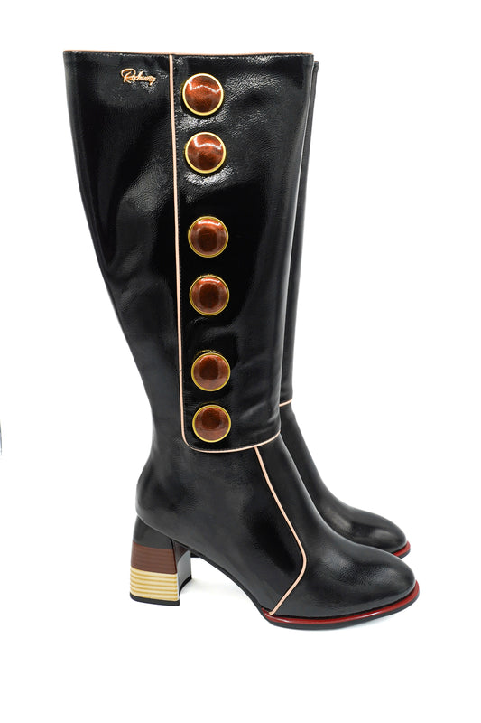 Rock Away Stivali 84686A Black