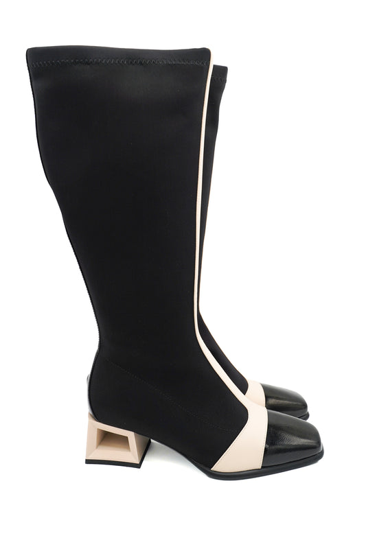 Rock Away Stivali 84657A Black/Cream