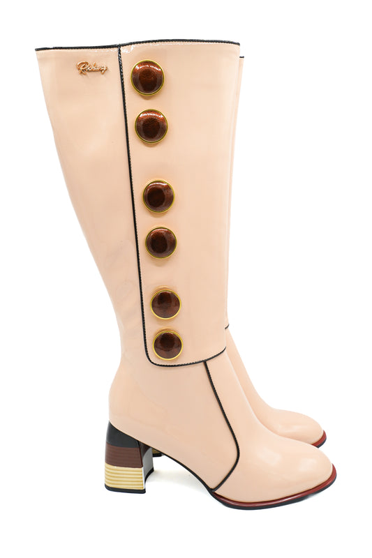 Rock Away Stivali 84686B Beige