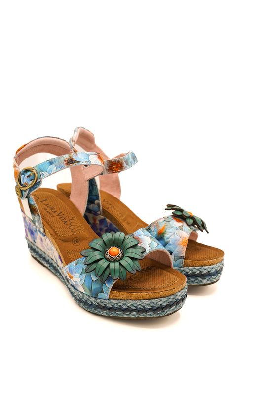 Laura Vita Sandali Facyo 75 Bleu