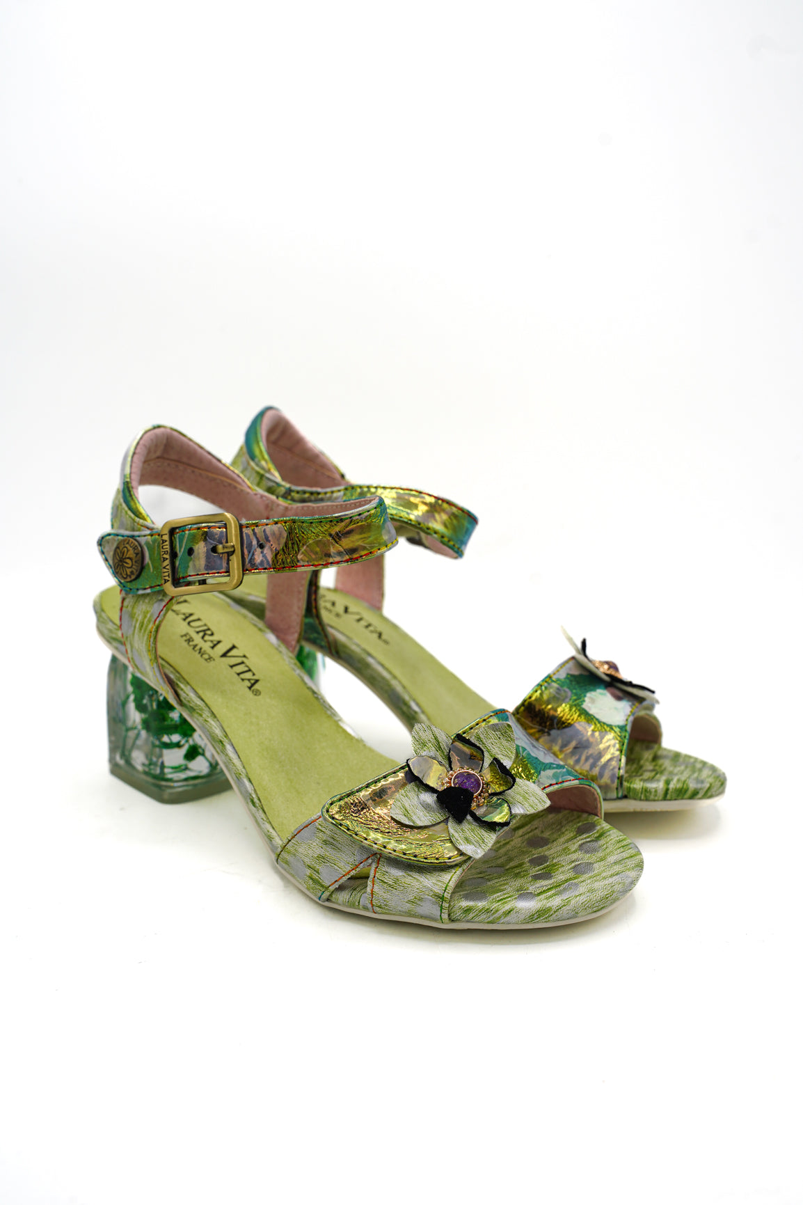 Laura Vita Sandali Framboiseo 16 Vert