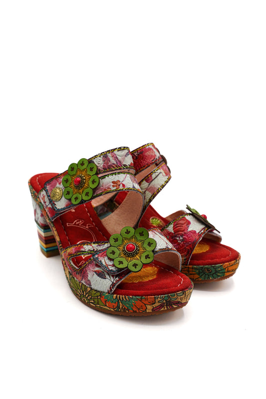 Laura Vita Sandali Nellao 32 Rouge