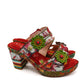 Laura Vita Sandali Nellao 32 Rouge