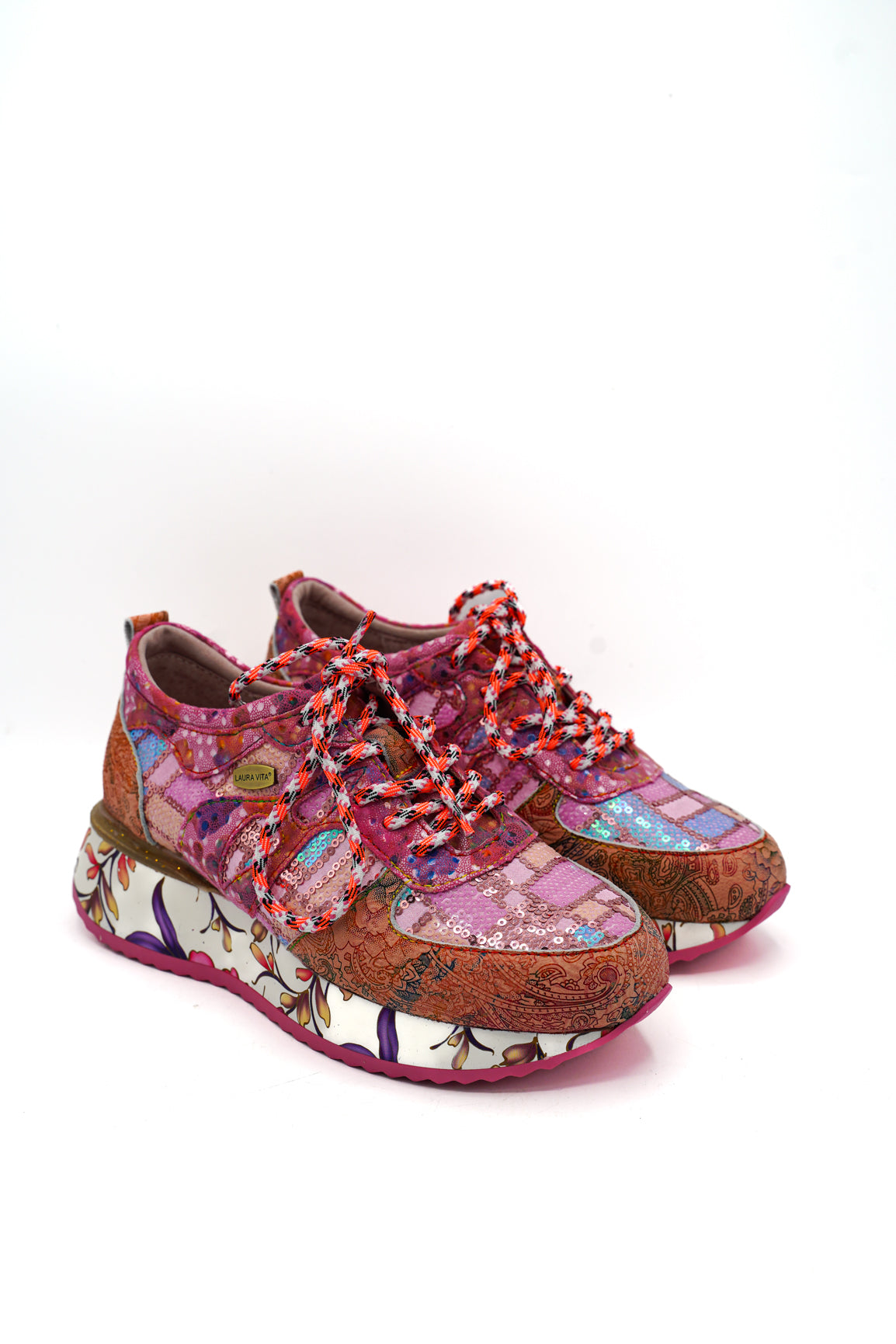 Laura Vita Sneakers Delphine 07 Cerise