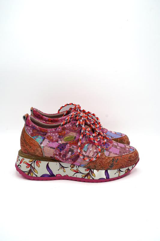 Laura Vita Sneakers Delphine 07 Cerise