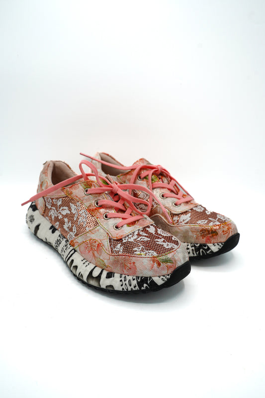 Laura Vita Sneakers Burton 05 Framboise