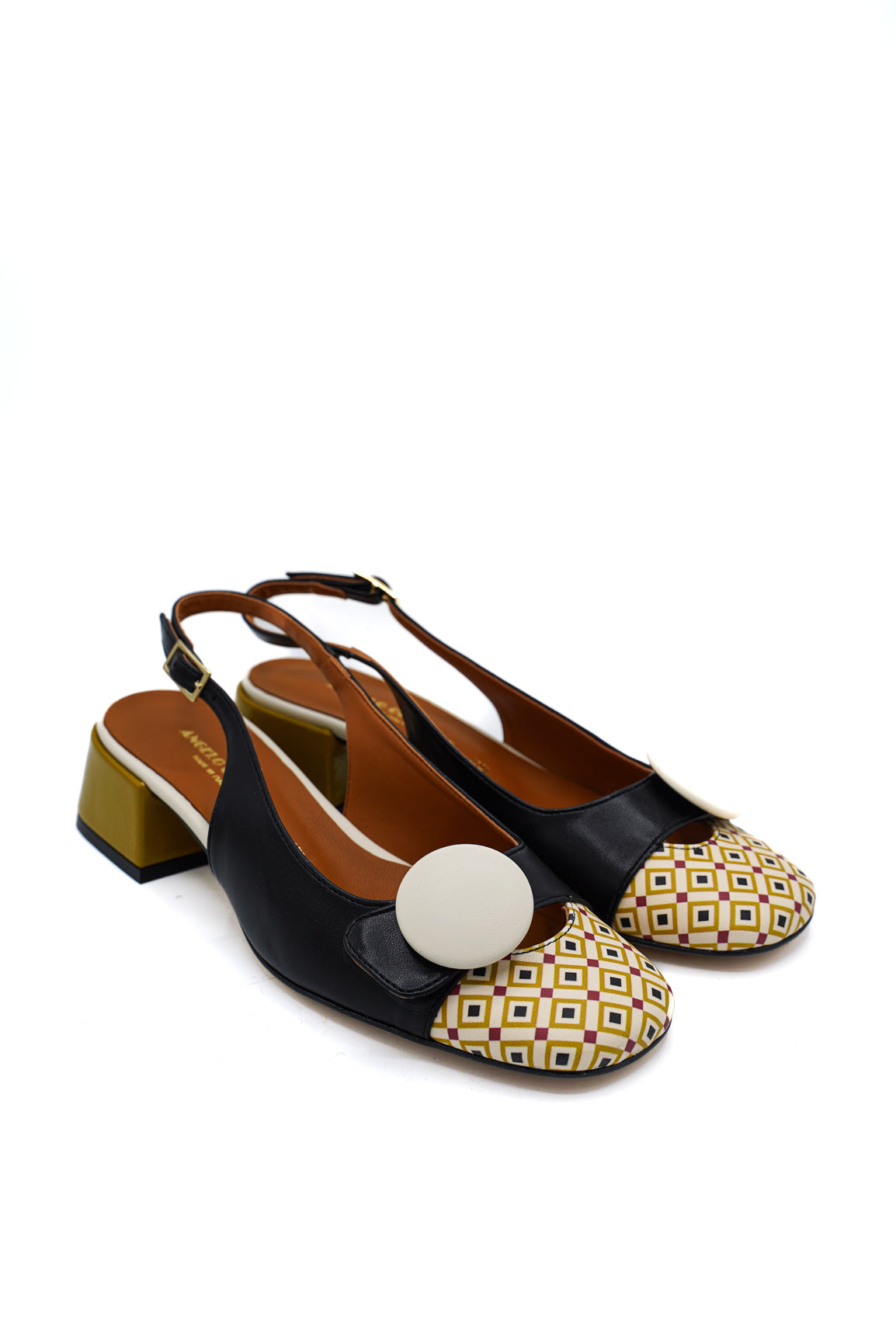 Angelo of Rome Slingback 2091004 Nero