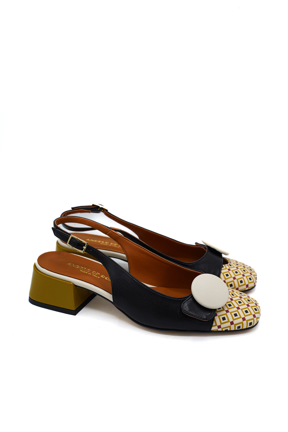 Angelo of Rome Slingback 2091004 Nero