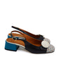 Angelo of Rome Slingback 2091004 Tacco blu