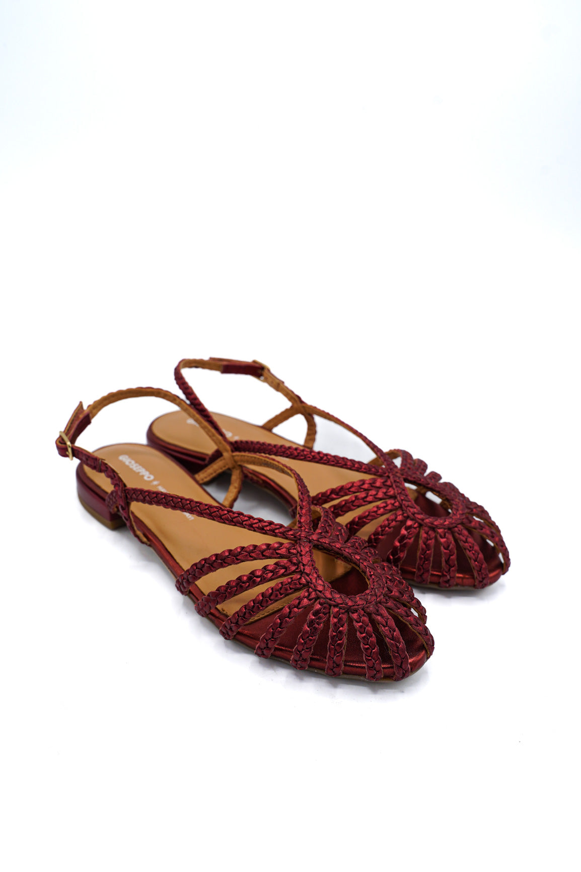 Gioseppo Slingback Hingham Burgundy