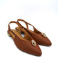 Gioseppo Slingback Muhuru Tan