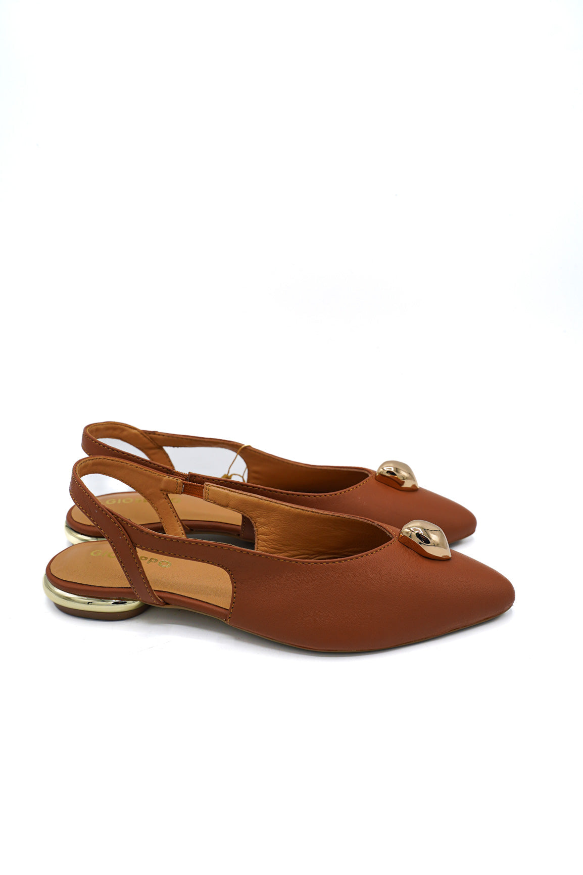 Gioseppo Slingback Muhuru Tan