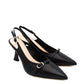 Slingback Roby Nero